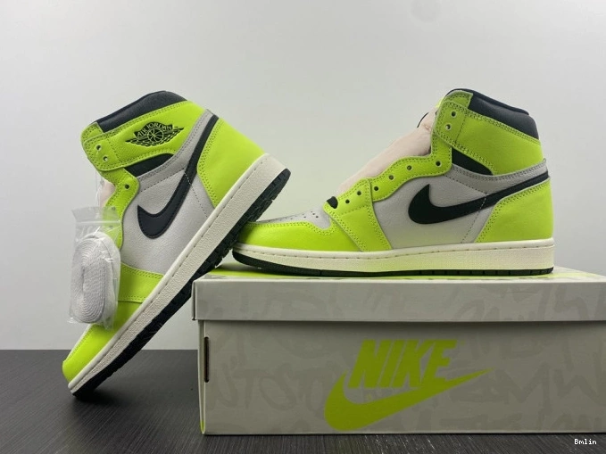 Bmlin 1 High 555088-702 Volt Jordan Air OG 0709